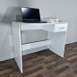 Bureau Monaco avec tiroir pour Enfant - H: 75 cm, L: 90 cm, P: 45 cm