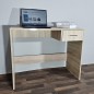 Bureau Monaco avec tiroir pour Enfant - H: 75 cm, L: 90 cm, P: 45 cm